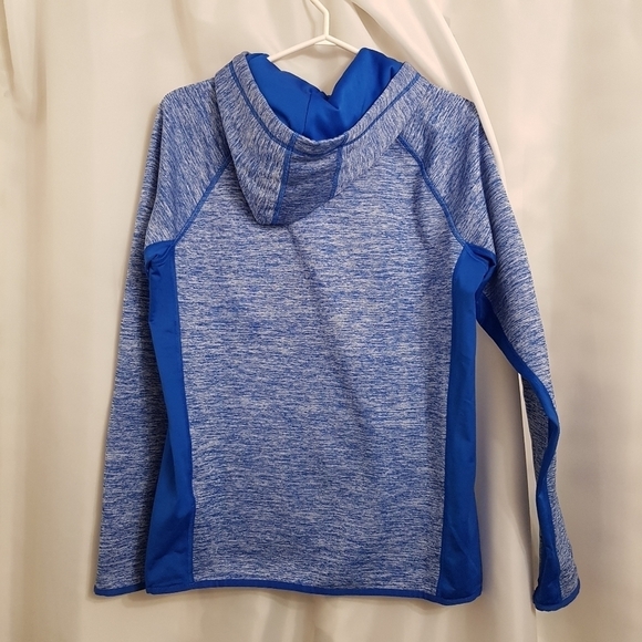 Under Armour ladies loose medium hoodie 2 tone blue - Picture 4 of 5